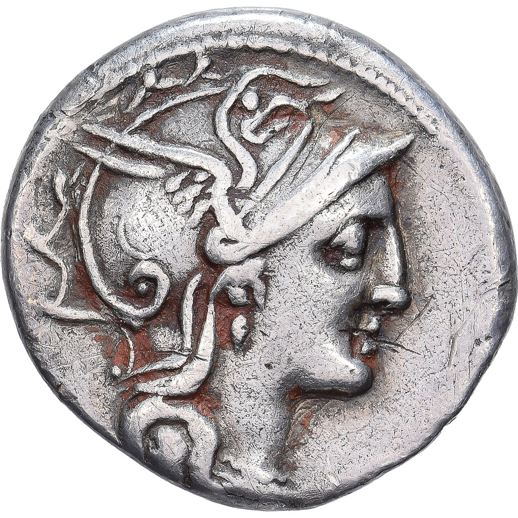 Claudia, Denarius, 110-109 BC, Rome, Srebro, AU(50-53), Crawford:300/1