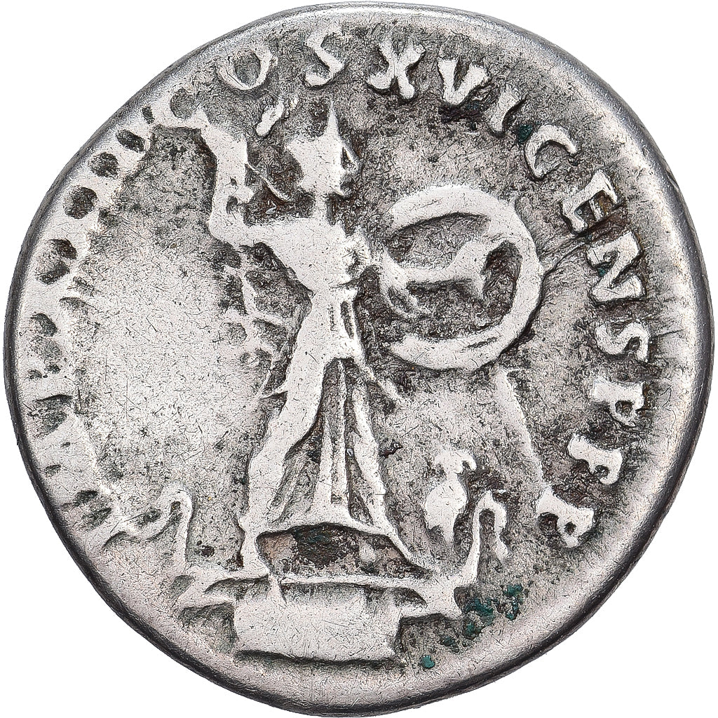 Domitian, Denarius, 92-93, Rome, Argento, BB, RIC:740