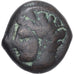 Carthaginian Sicily, Æ Unit, ca. 375-340 BC, Sicilian Mint, Bronze, F(12-15)