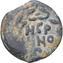 Nero, Prutah, 58-59, Jerusalem, Bronze, VF(30-35), RPC:4972