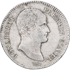France, Napoléon Bonaparte, 5 Francs, An 12, Lyon, Silver, EF(40-45)