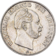 Kingdom of Prussia, Wilhelm I, 1 Thaler, 1861, Berlin, Silver, MS(60-62)