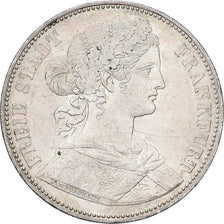Free city of Frankfurt, 1 Thaler, 1865, Silver, MS(60-62)