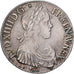Frankrijk, Louis XIV, Écu à la mèche longue, 1648, Toulouse, Zilver, FR+