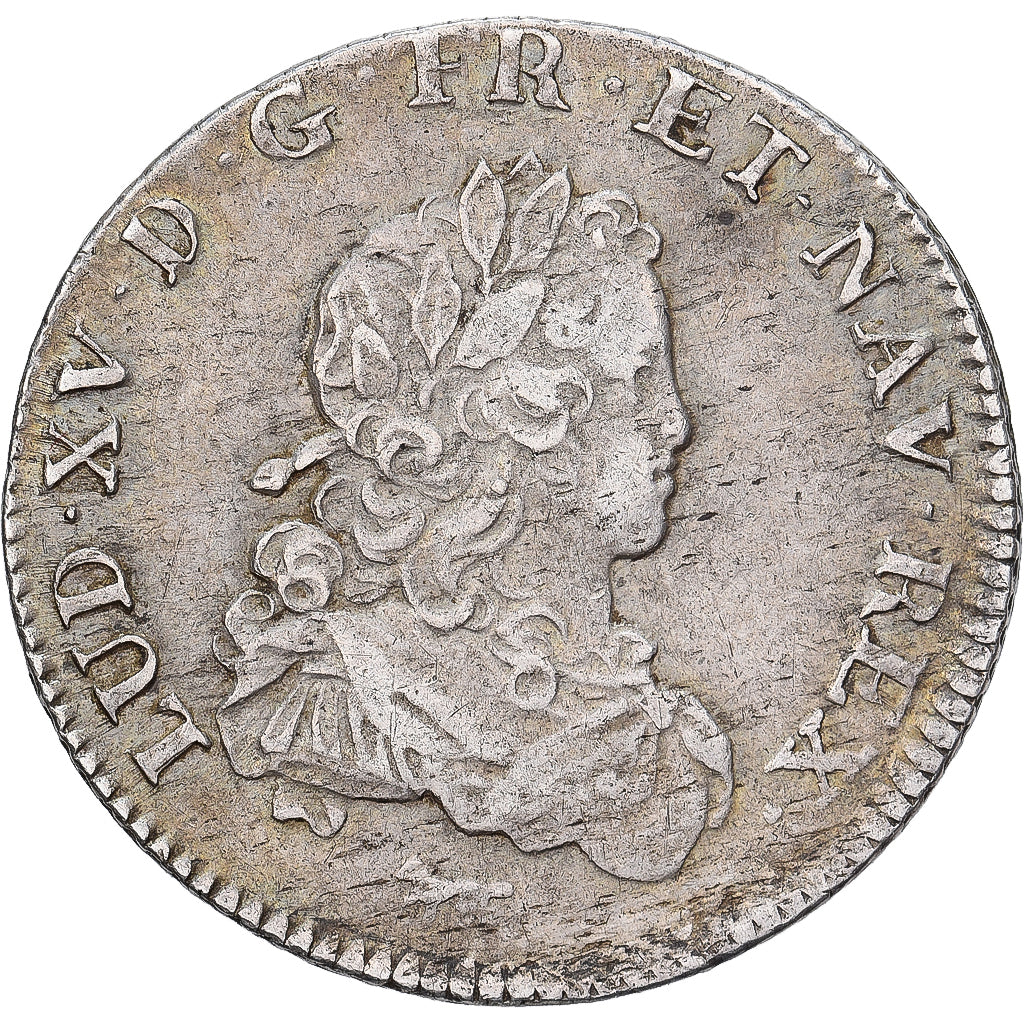 France, Louis XV, 1/3 écu de France, 1720, Paris, Argent, TTB, Gadoury:306