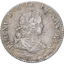 France, Louis XV, 1/3 écu de France, 1720, Paris, Argent, TTB, Gadoury:306