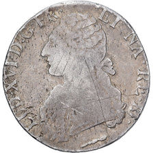 France, Louis XVI, Écu de Béarn aux branches d'olivier, 1785, Pau, Silver