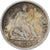 États-Unis, Half Dime, Seated Liberty, 1860, New Orleans, Argent, TB+