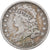 États-Unis, Dime, Capped Bust, 1837, Philadelphie, Argent, TB