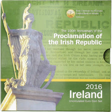 Ireland, Set 1 ct. - 2 Euro, Proclamation of Irish Republic, BU, 2016, MS(65-70)