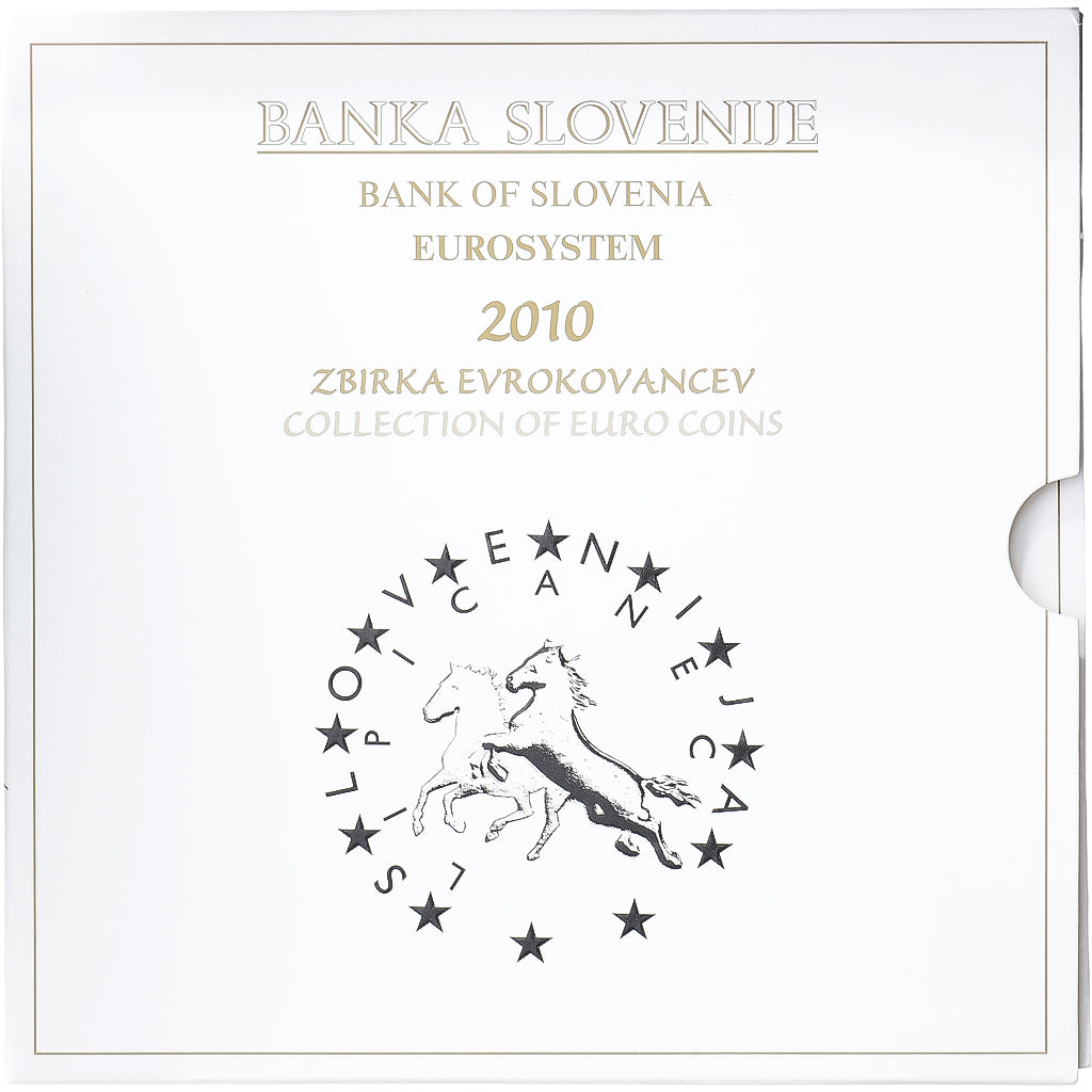 Slowenien, Set 1 ct. - 2 Euro + 3 Euro, BU, 2010, STGL