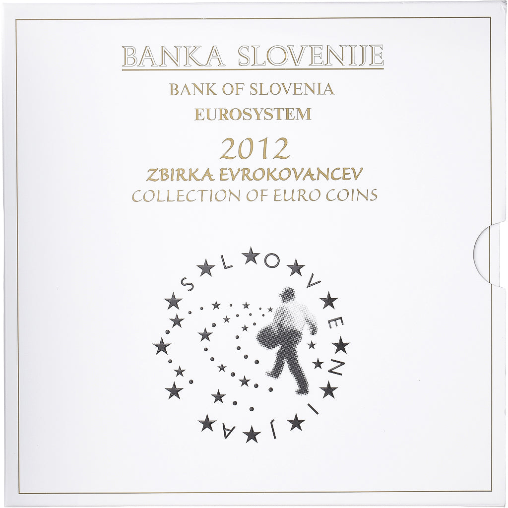 Eslovénia, Set 1 ct. - 2 Euro + 3 Euro, BU, 2012, N/D, MS(65-70)