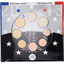 France, Coffret 1c. à 2€, BU, 2013, MDP, Silver, MS(65-70)