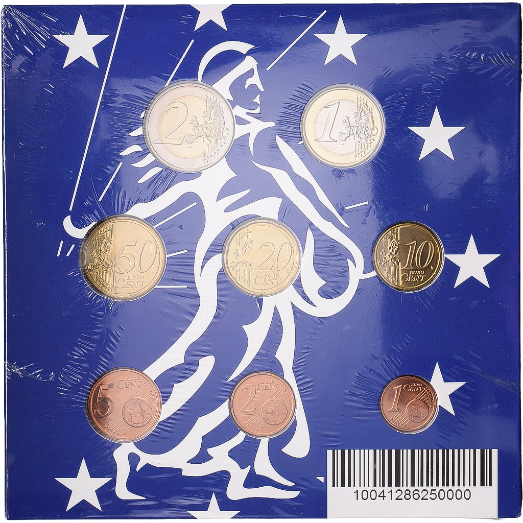 Francja, Coffret 1c. à 2€, BU, 2014, MDP, Srebro, MS(65-70)