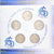 França, Set 20x 2€ + Token, 10 Years of Euro, BU, 2009, N/D, MS(65-70)
