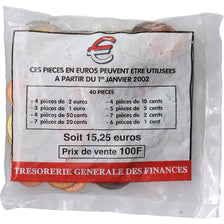 Monaco, Starter kit Euro, 2001, AU(55-58)