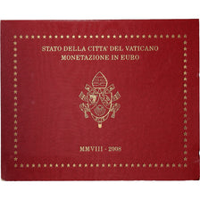 CIUDAD DEL VATICANO, Pope Benedict XVI, Set 1 ct. - 2 Euro, BU, 2008, Rome, Sin