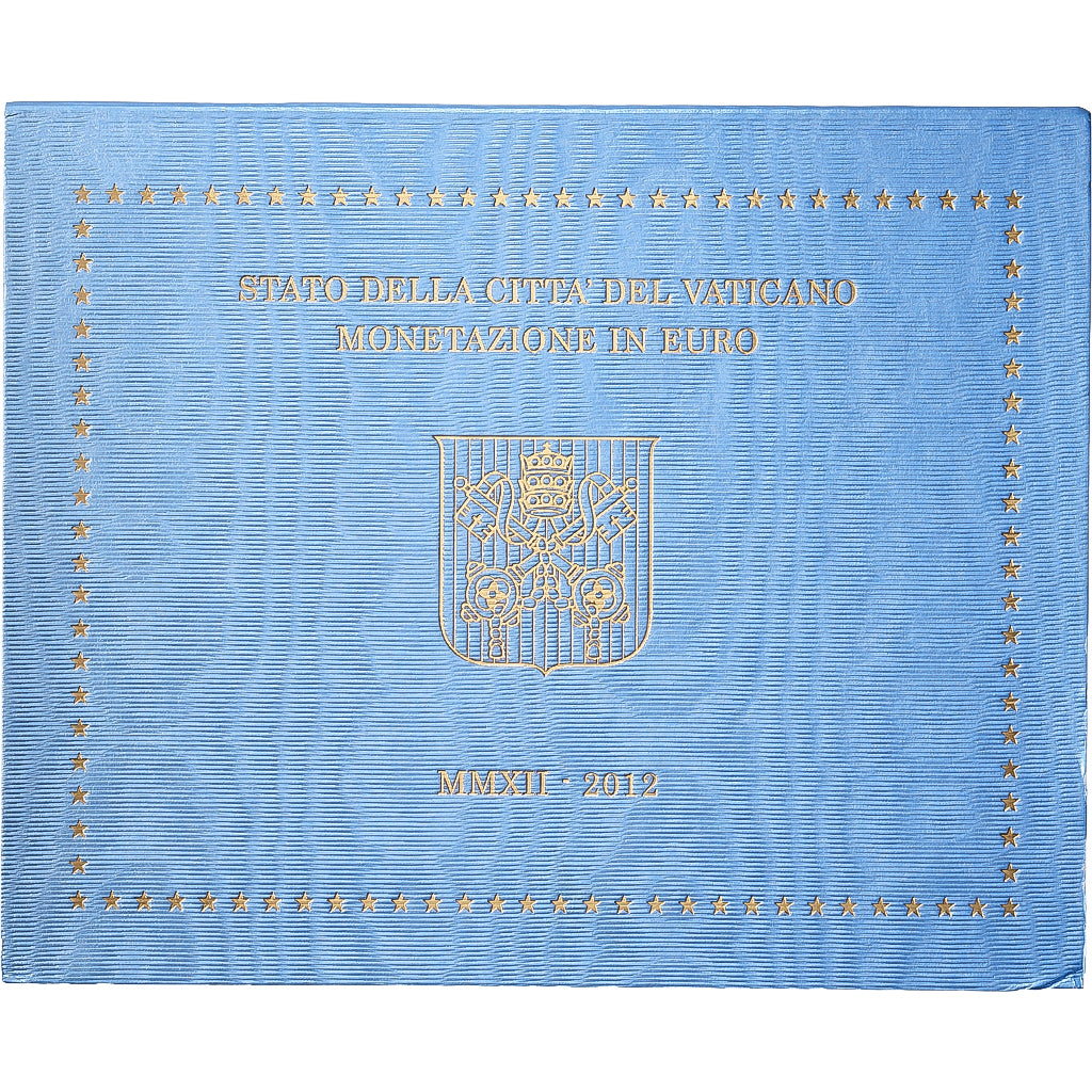 Vatican, Pape Benoît XVI, Set 1 ct. - 2 Euro, BU, 2012, Rome, FDC