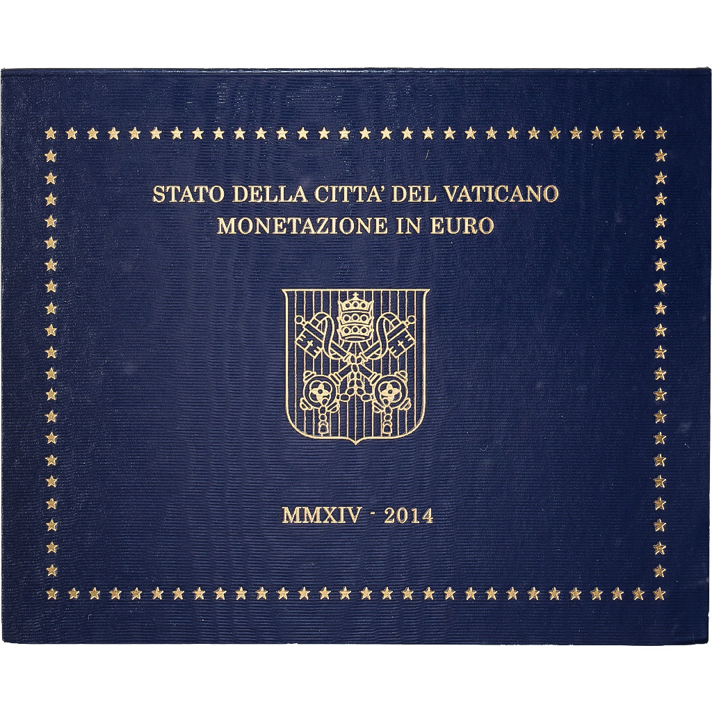 Vatican, Pape François Ier, Set 1 ct. - 2 Euro, BU, 2014, Rome, FDC