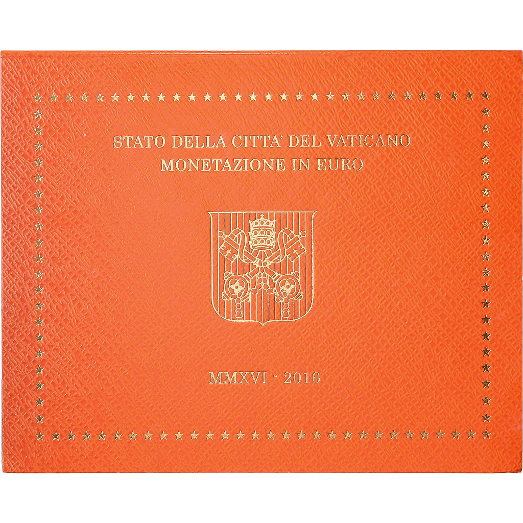 Vatican, Pope Francis I, Set 1 ct. - 2 Euro, BU, 2016, Rome, MS(65-70)