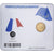 France, 2 Euro, 10 Ans de l'Euro, Coin Card, BU, 2012, MDP, Bimétallique, FDC