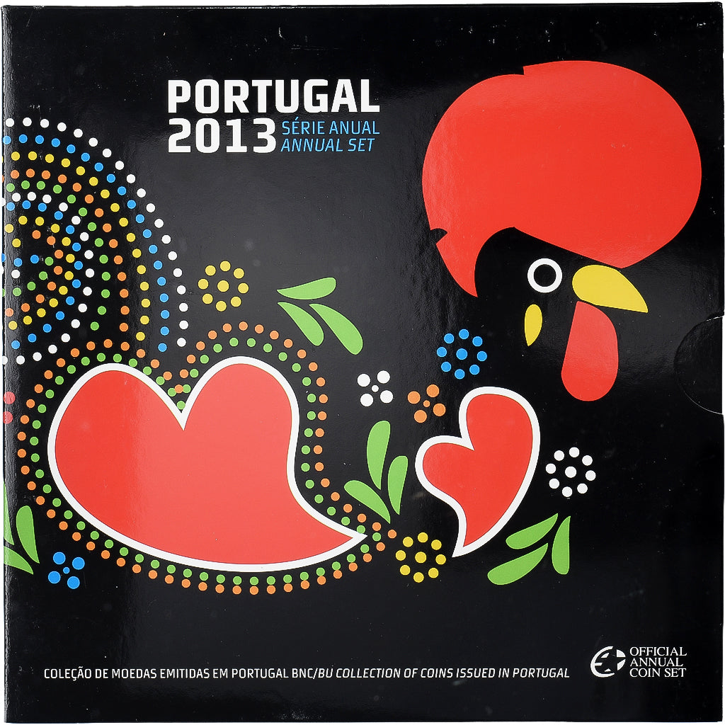 Portugal, Set 1 ct. - 2 Euro, BU, 2013, ND, MS(65-70)