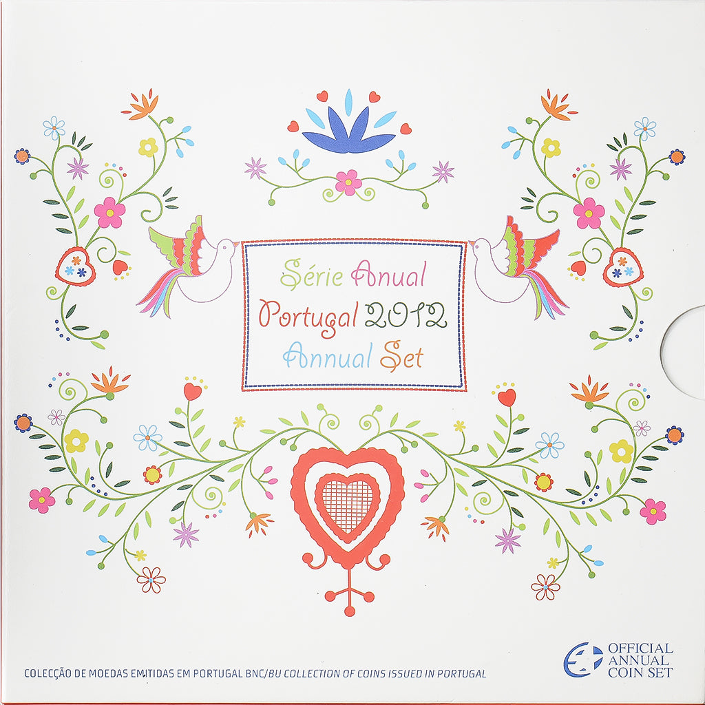 Portugal, Set 1 ct. - 2 Euro, BU, 2012, STGL