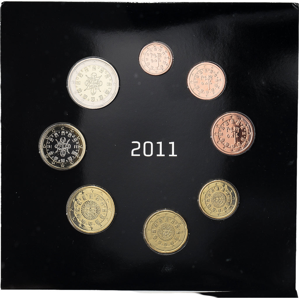Portugal, Set 1 ct. - 2 Euro, BU, 2011, ND, MS(65-70)