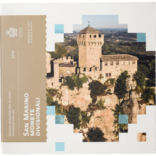 San Marino, Set 1 ct. - 2 Euro, Coin Card, BU, 2019, n.v.t., FDC