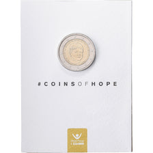 Belgium, 2 Euro, Child Focus, Coin card, FDC, 2016, Bi-Metallic, MS(65-70)