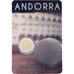 Andorra, 2 Euro, Radio and Television of Andorra, Coin Card, BU, 2016