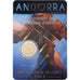 Andorra, 2 Euro, Constitution, Coin Card, BU, 2018, Bi-metallico, FDC