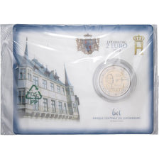Luxembourg, 2 Euro, Voting Rights, Coin Card, BU, 2019, Bi-Metallic, MS(65-70)