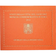 PAŃSTWO WATYKAŃSKIE, Pope Benedict XVI, 2 Euro, Jubilee of Mercy, BU, 2016