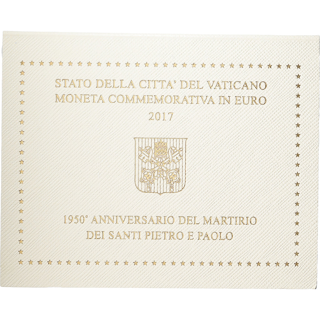 PAŃSTWO WATYKAŃSKIE, 2 Euro, 1950th anniversary, martyrdom of Saint Peter and