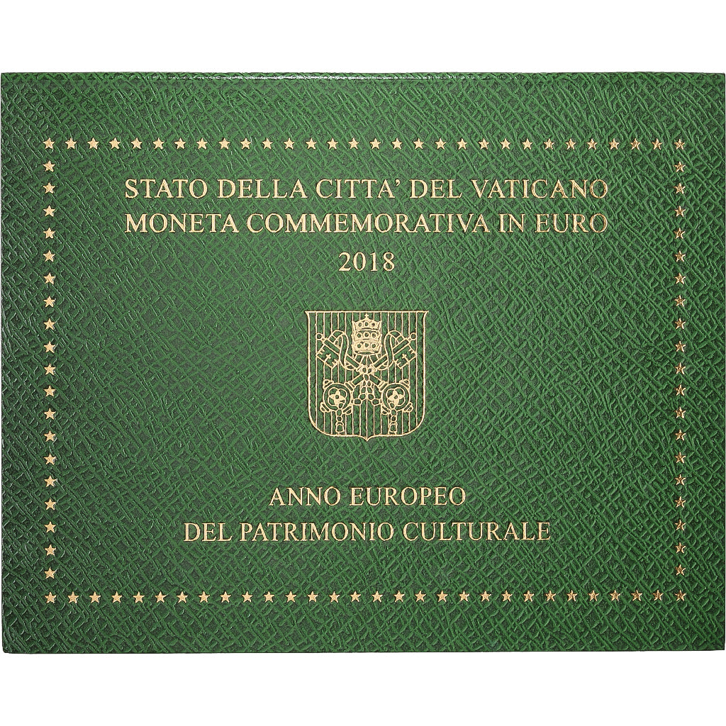 PAŃSTWO WATYKAŃSKIE, 2 Euro, European Year of Cultural Heritage, BU, 2018