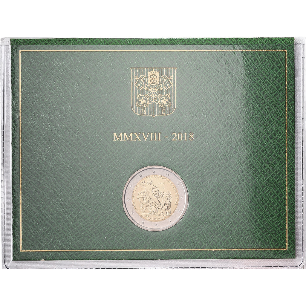 PAŃSTWO WATYKAŃSKIE, 2 Euro, European Year of Cultural Heritage, BU, 2018
