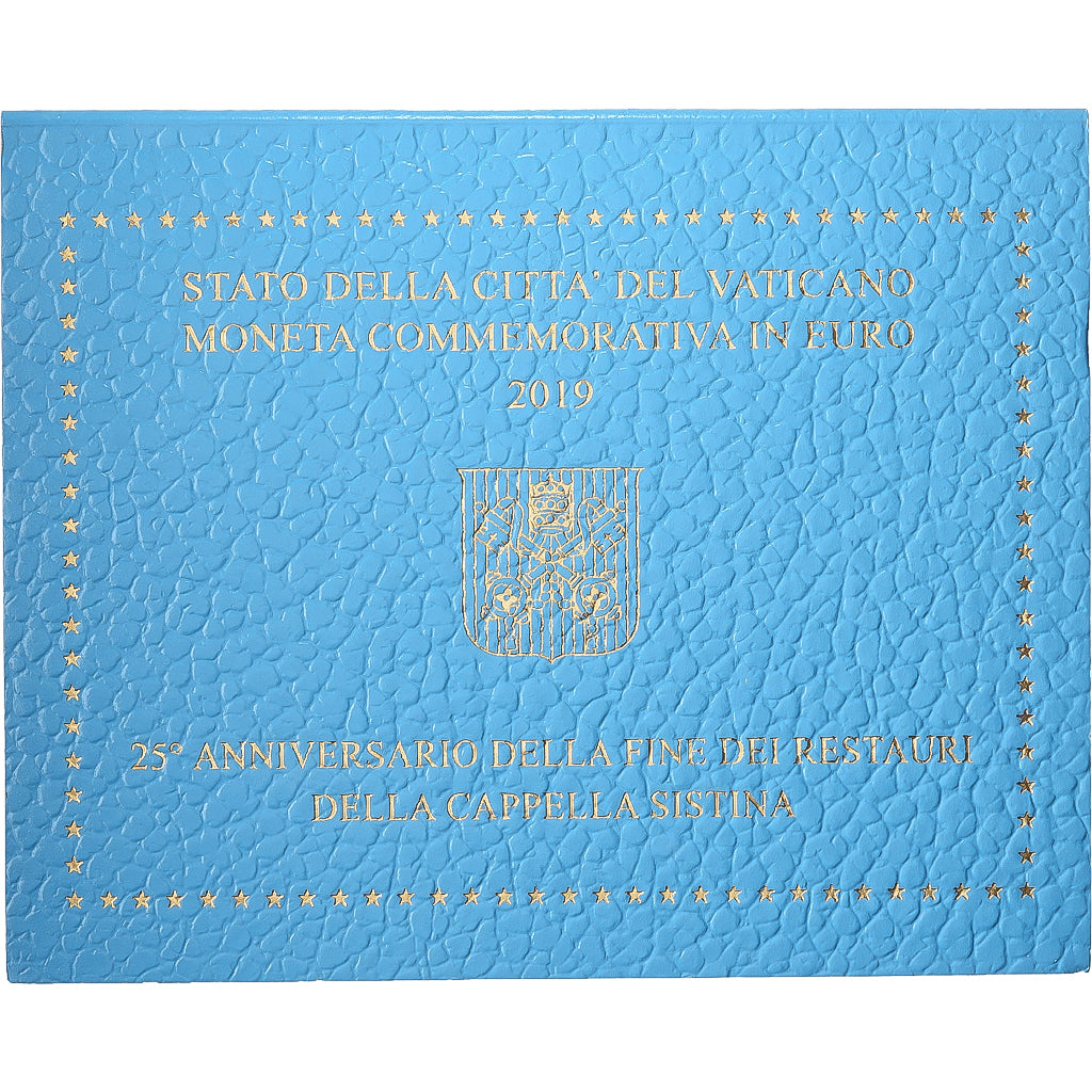 PAŃSTWO WATYKAŃSKIE, 2 Euro, Restoration of the Sistine Chapel, 25th