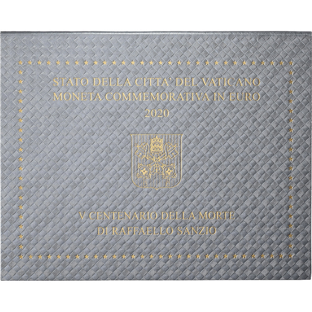 PAŃSTWO WATYKAŃSKIE, 2 Euro, 500th Anniversary of the death of Raphael, BU