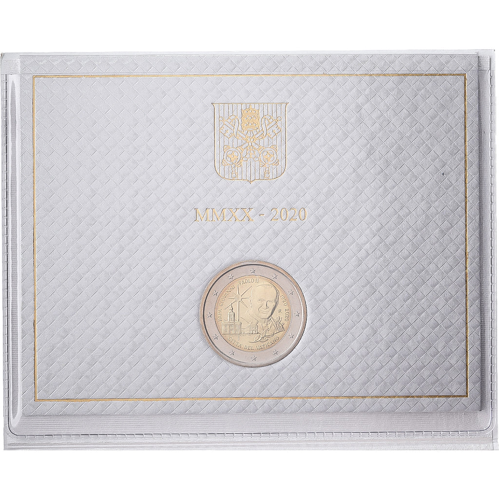 PAŃSTWO WATYKAŃSKIE, 2 Euro, 100th Anniversary, Birth of Pope John Paul II