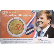 Niederlande, 50 Euro Cent, Willem-Alexander, Colorized, 2017, Utrecht, Nordic