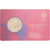 Saint-Marin, 2 Euro, Stamp and coin card.n°4, 2019, Bimétallique, FDC