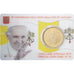 CIDADE DO VATICANO, Pope Francis I, 50 Euro Cent, Coin card n°10, 2019, Nordic