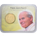Vatican, Jean-Paul II, 50 Euro Cent, Coin card, 2014, Or nordique, FDC