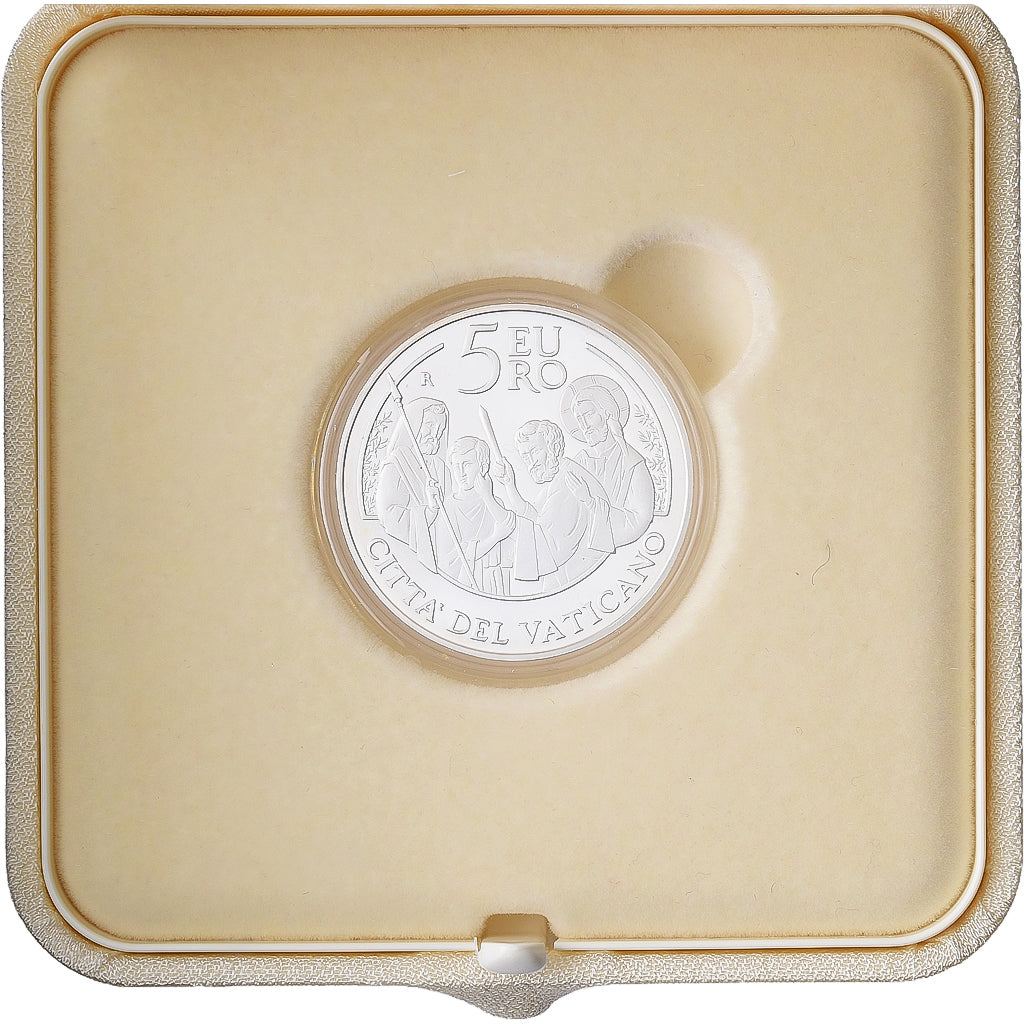 Vaticaanstad, Pope Francis I, 5 Euro, 39th World Day of Peace, Proof, 2017