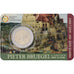 Bélgica, 2 Euro, Pieter Bruegel the Elder, Coin card, 2019, Bimetálico, FDC