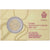 San Marino, 2 Euro, Coin card, FDC, 2022, MDP, Bimetálico, FDC
