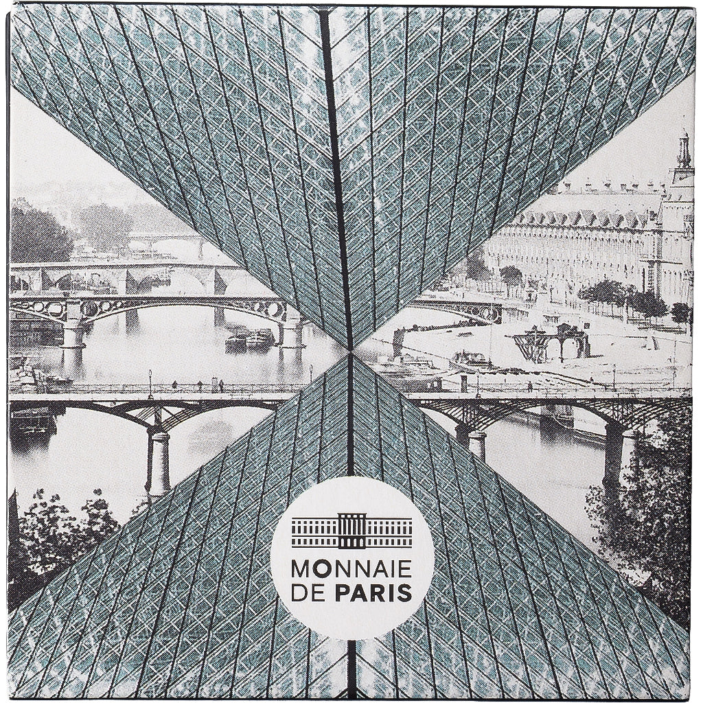 France, 10 Euro, UNESCO, Rives de Seine, BE, 2018, MDP, Argent, FDC