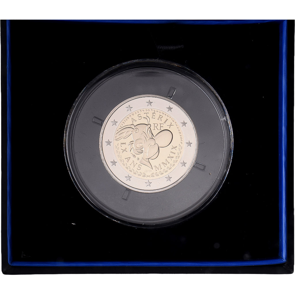 Frankreich, 2 Euro, 60 ans d'Astérix, PP, 2019, MDP, Bi-Metallic, STGL