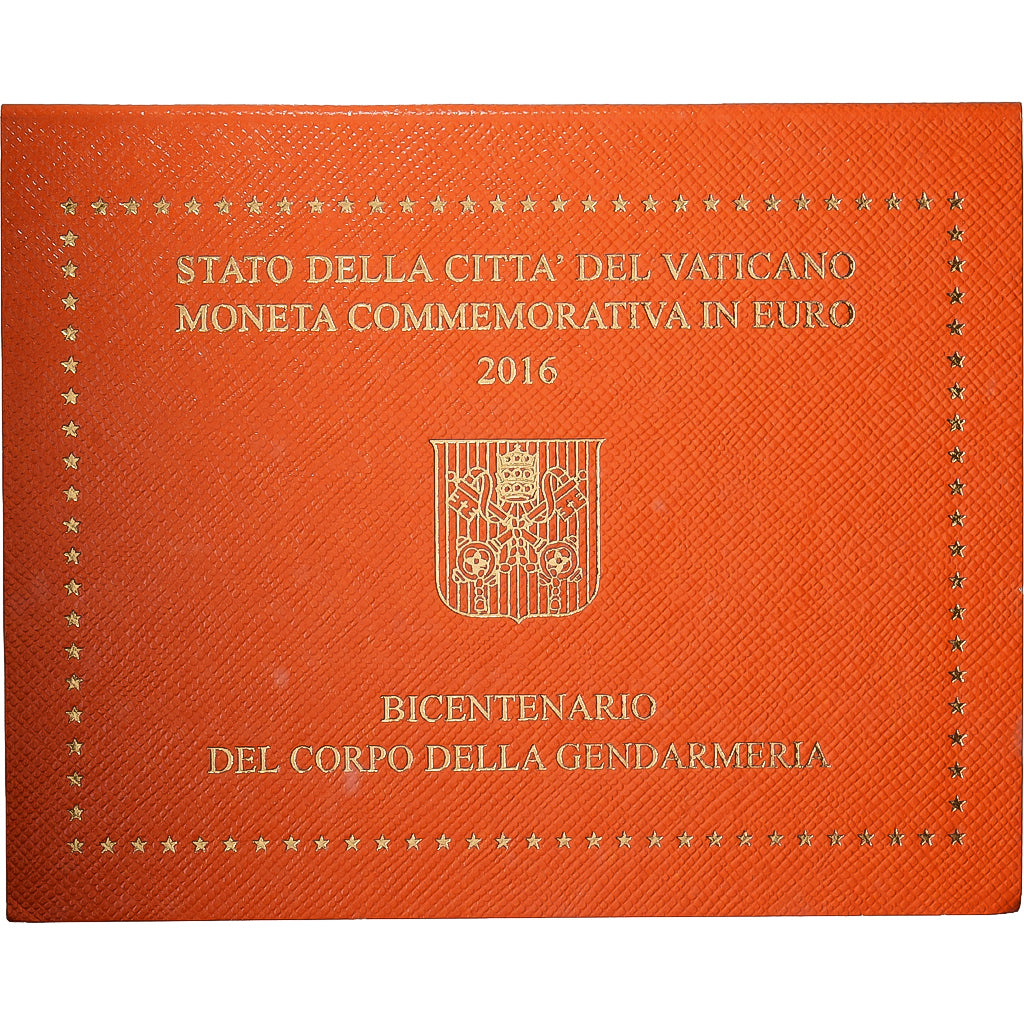CIDADE DO VATICANO, 2 Euro, Bicentenary of the Vatican Gendarmerie, BU, 2016